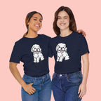 Me & My Dog T-Shirt — Cute Cartoon Puppy Tee for Dog Lovers