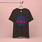Dog Mama T-Shirt — Cute Paw & Heart Graphic Tee for Dog Lovers
