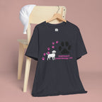 Dog Pawprint T-Shirt — "Pawprints Everywhere I Go" Cute Pet Lover Tee