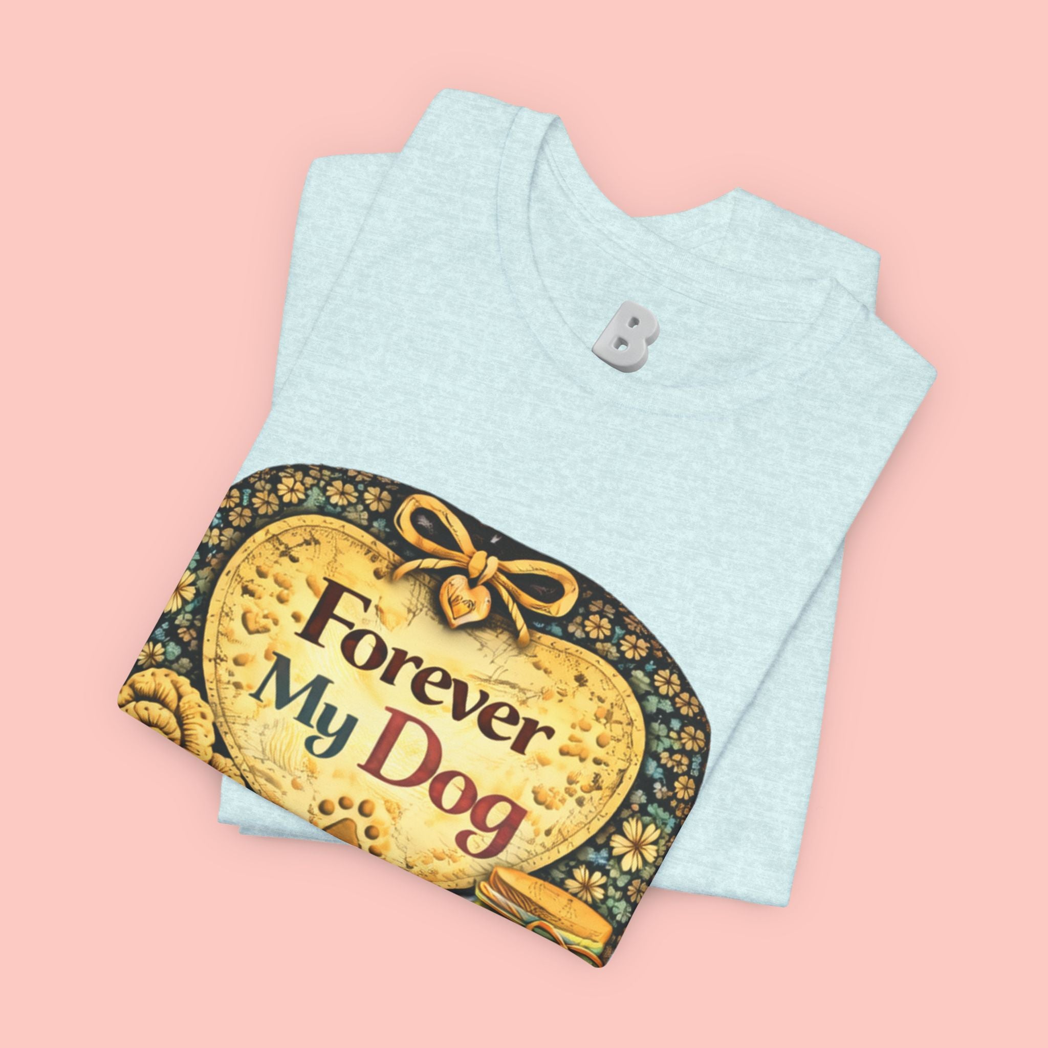 Dog T-Shirt — "Forever My Dog" Vintage Pet Lovers Tee