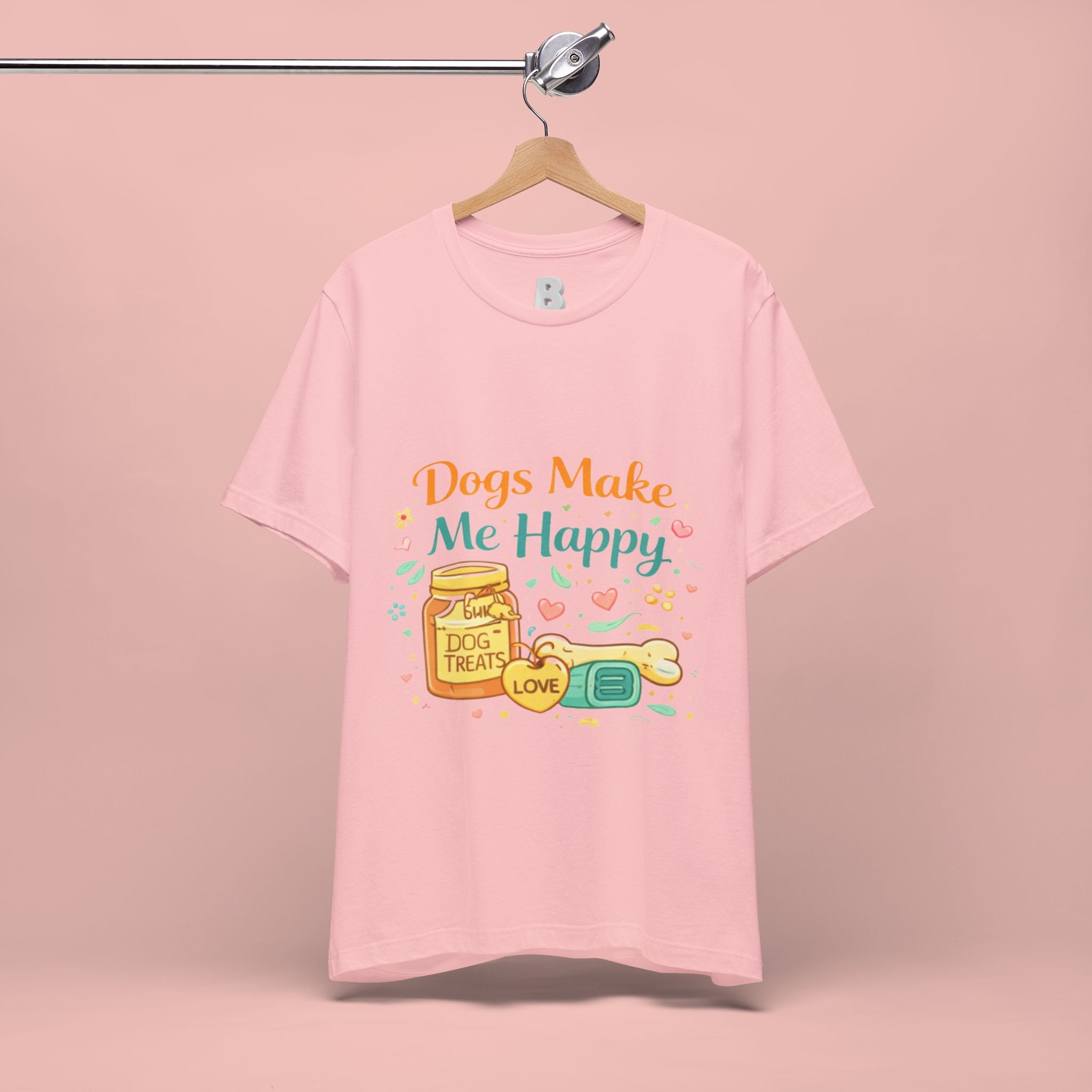 Dogs Make Me Happy T-Shirt