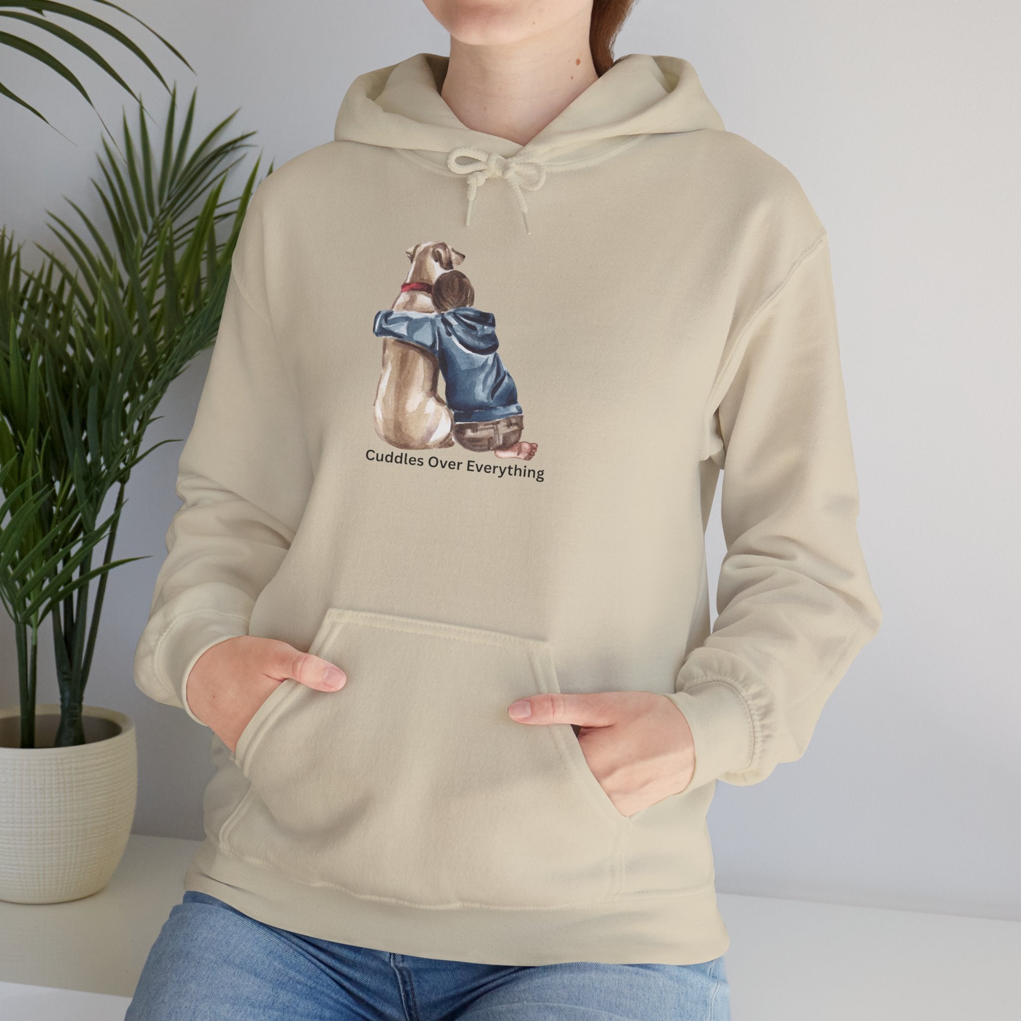 Dog Mom Hoodie — Cozy ‘Couldn’t Chew Your Feelings’ Graphic Sweatshirt
