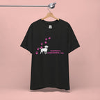 Dog Pawprint T-Shirt — "Pawprints Everywhere I Go" Cute Pet Lover Tee