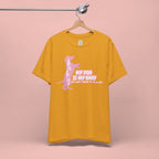 T-Shirt — "My Dog Is My Baby" Pink Dachshund Tee