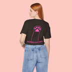 Blessed Dog Mom T-Shirt — Pink Paw Graphic Dog Lover Tee