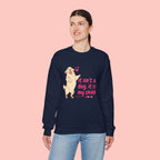 Dog Mom Crewneck Sweatshirt — "It isn’t a dog. It is my child" Cute Puppy Graphic