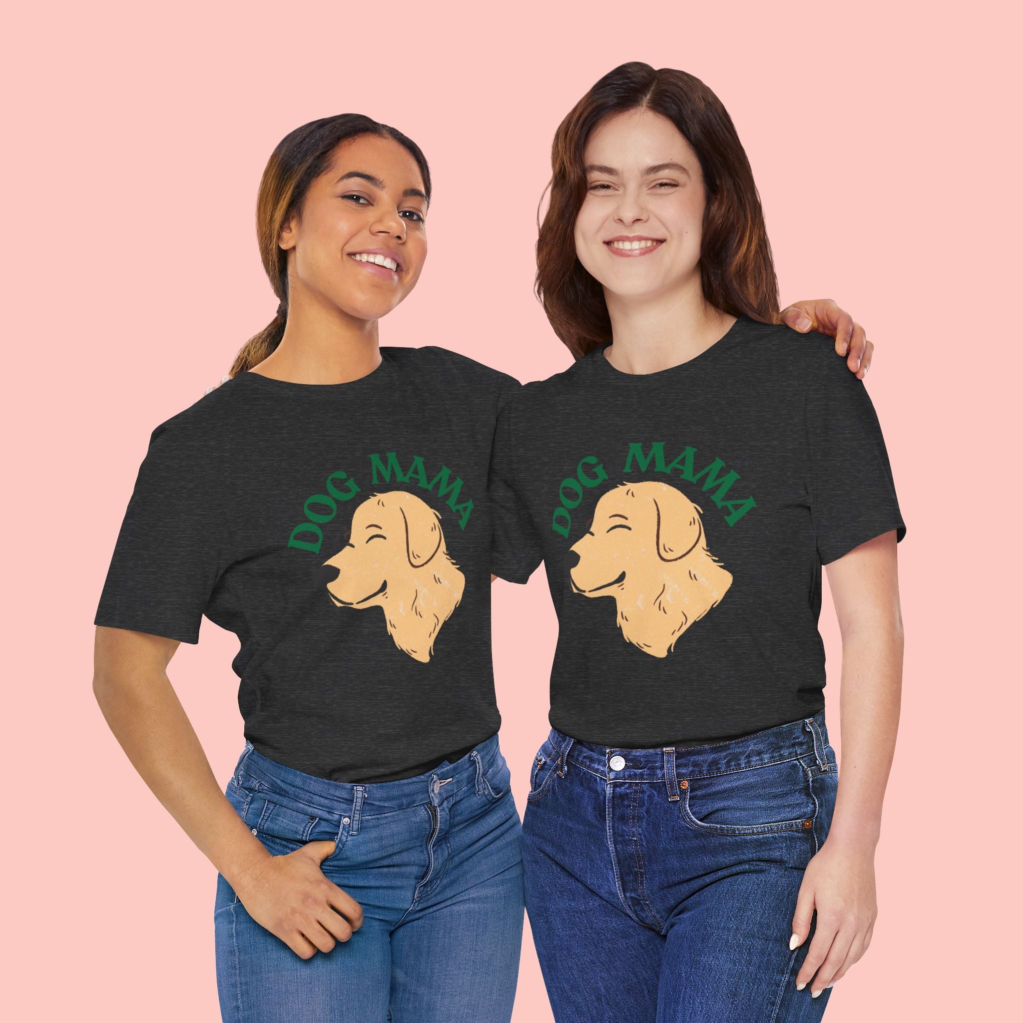 Dog Mama T-Shirt – Golden Retriever Graphic Tee