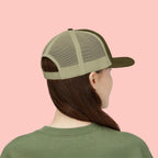 Dog Mom Trucker Cap — Rhinestone Lettering Snapback Hat