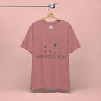 Proud Dog Mom T-Shirt — Cute Paw Print Dog Mom Tee