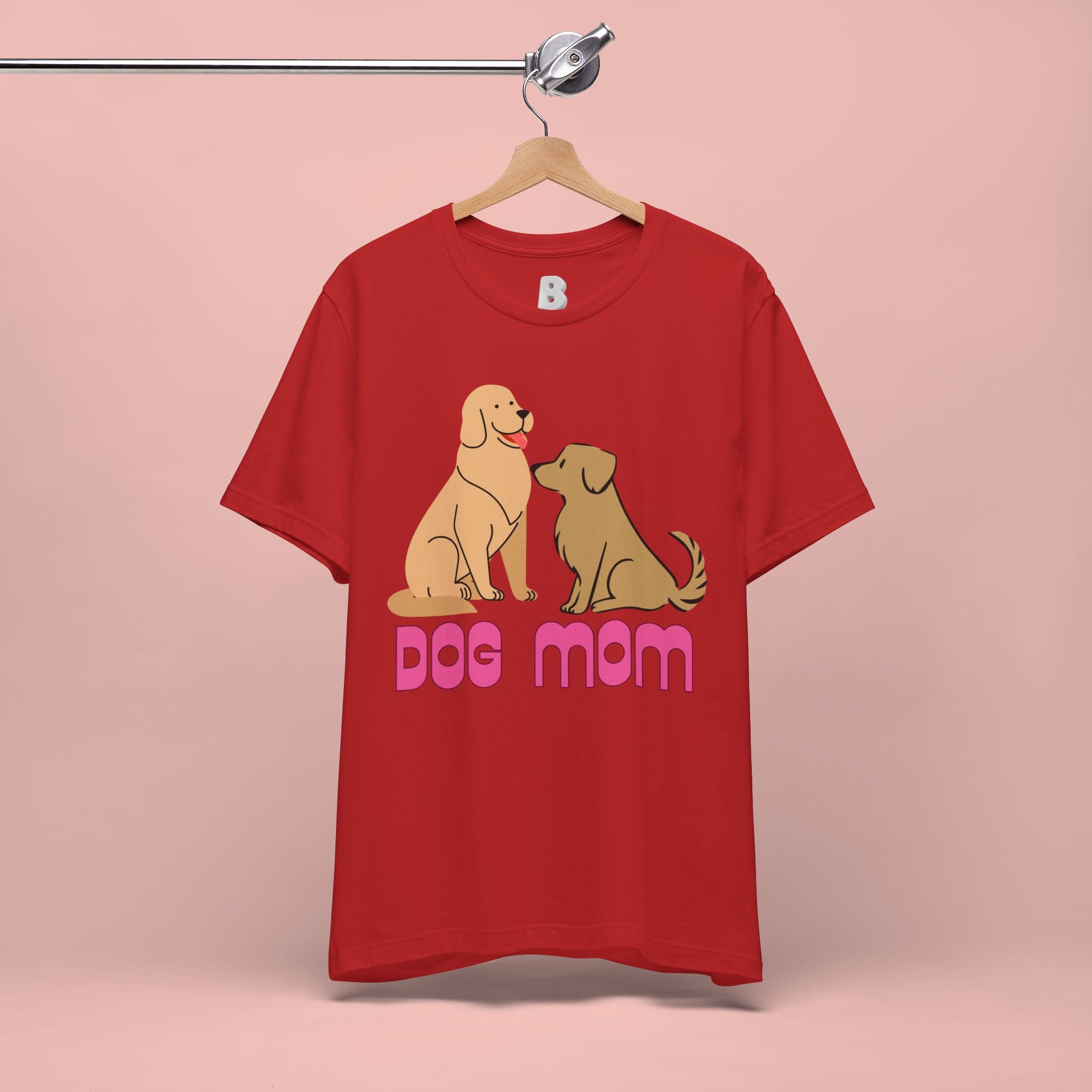 Dog Mom T‑Shirt — Cute Retro Dogs Graphic Tee for Dog Lovers