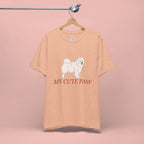 My Cute Paw Samoyed T‑Shirt — Cute Dog Graphic Tee for Pet Lovers