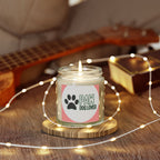 Dog Lover Paw Scented Candle — Coconut Apricot Wax (4oz & 9oz)