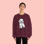 Me & My Dog Cute Doodle Crewneck Sweatshirt