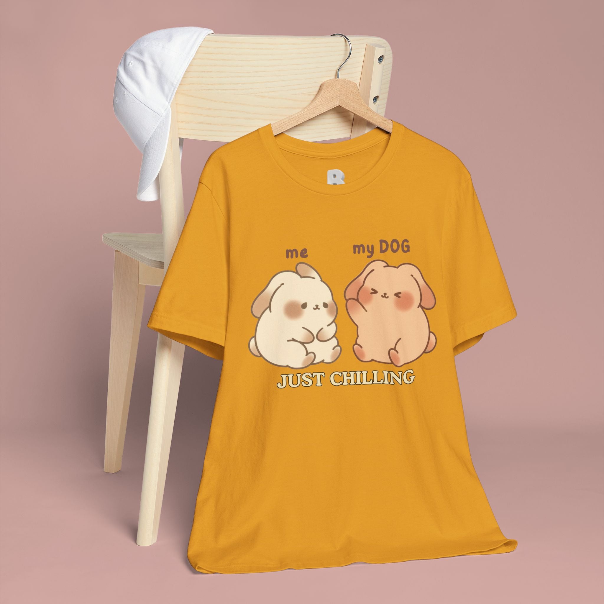 Just Chilling Dog T-Shirt — Cute Me & My Dog Matching Tee