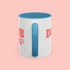 Mom Club Coffee Mug — Cute Paw Print Accent Mug for Dog Moms (11/15 oz)