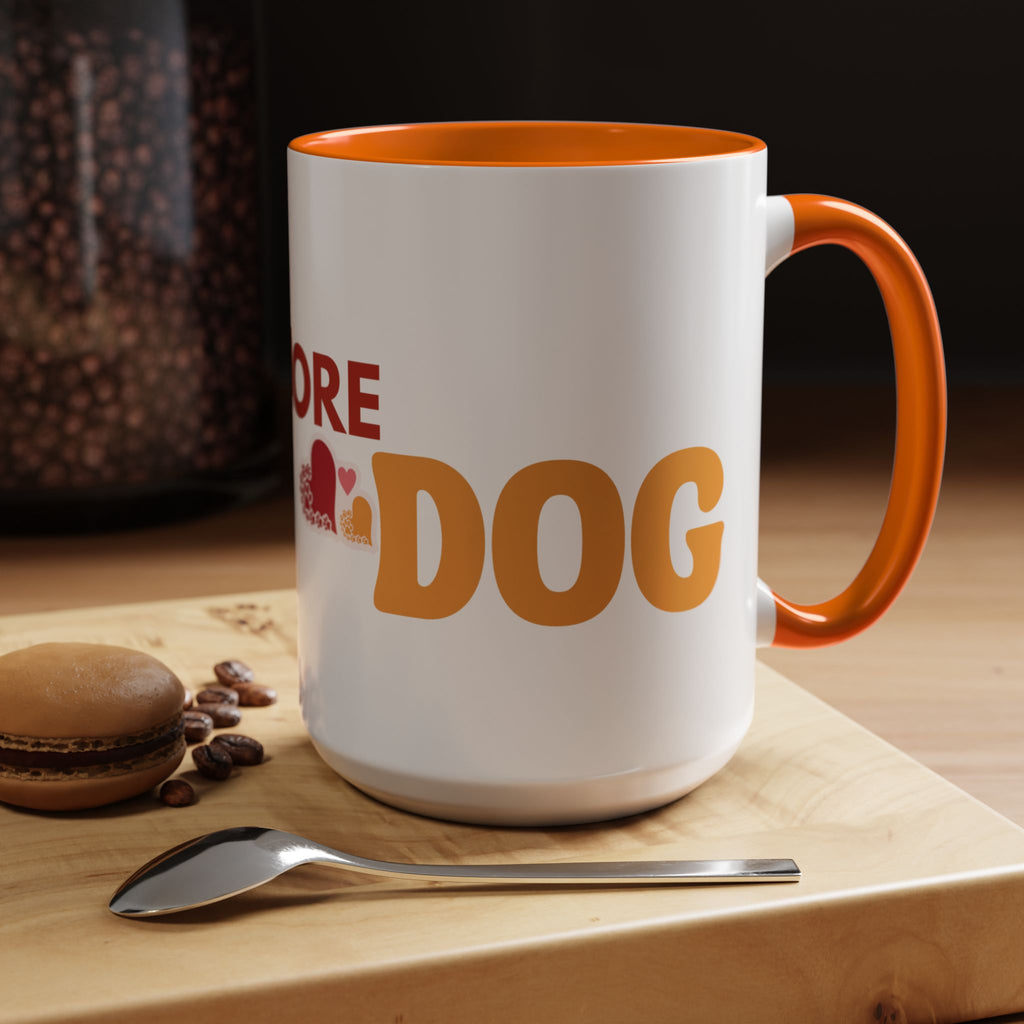 One More Dog Coffee Mug — Cute Dog Lover Accent Mug (11/15oz)