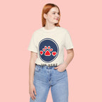 Dog Mama T-Shirt — Cute Paw & Heart Graphic Tee for Dog Lovers