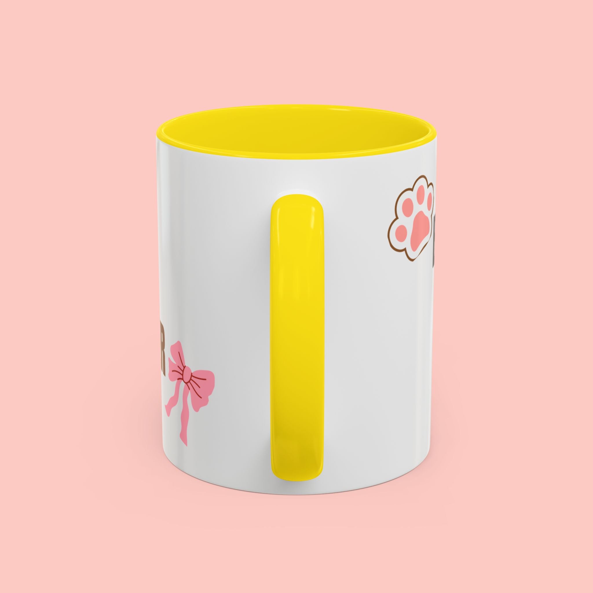 Dog Mom Coffee Mug — Best Dog Mom Ever Accent Ceramic Mug (11oz & 15oz)