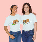 Dog T-Shirt — Cute Dachshund "how cute my child" Graphic Tee