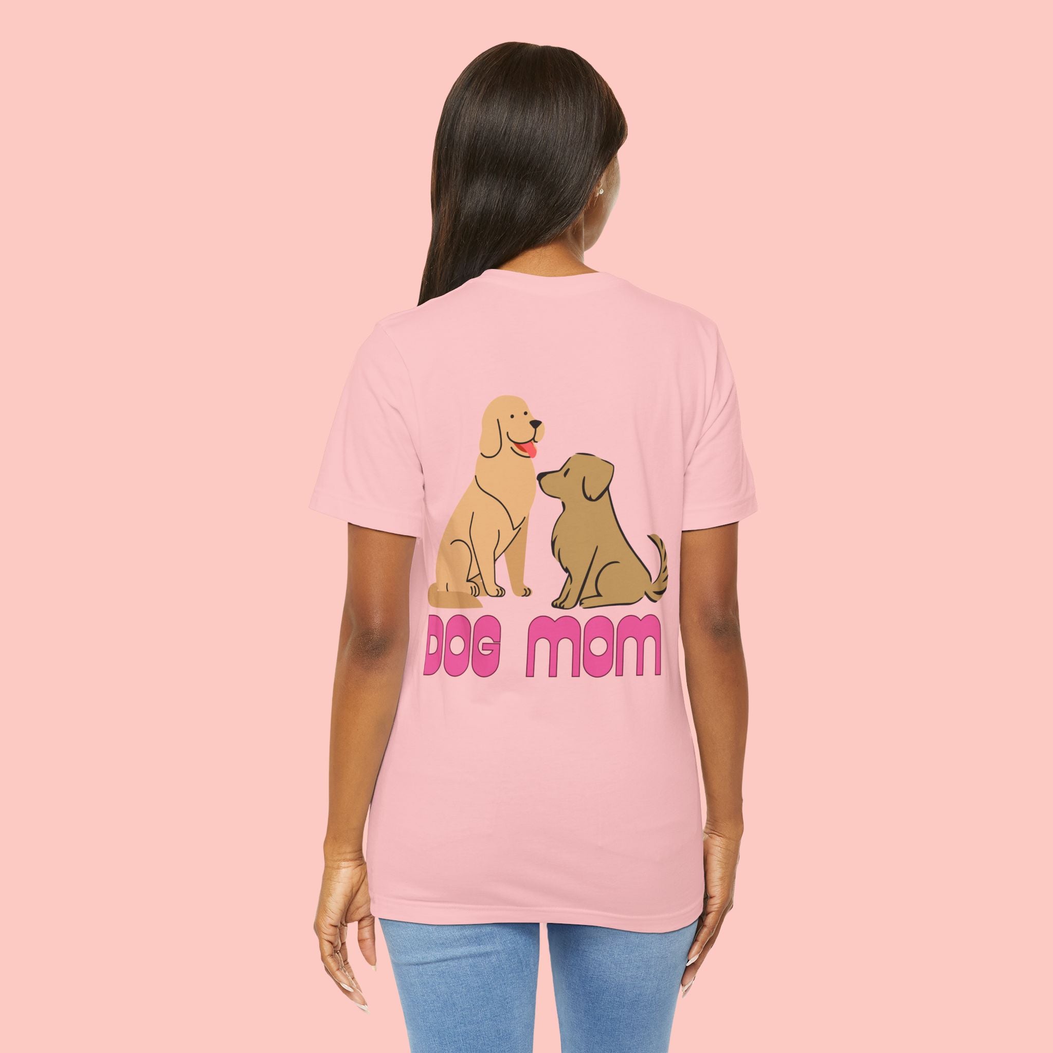 Dog Mom T‑Shirt — Cute Cartoon Dogs Graphic Tee for Pet Moms