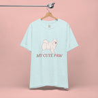 My Cute Paw Samoyed T‑Shirt — Cute Dog Graphic Tee for Pet Lovers