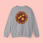 Proud Dog Mom Crewneck Sweatshirt — “No Kids, No Problem” Graphic