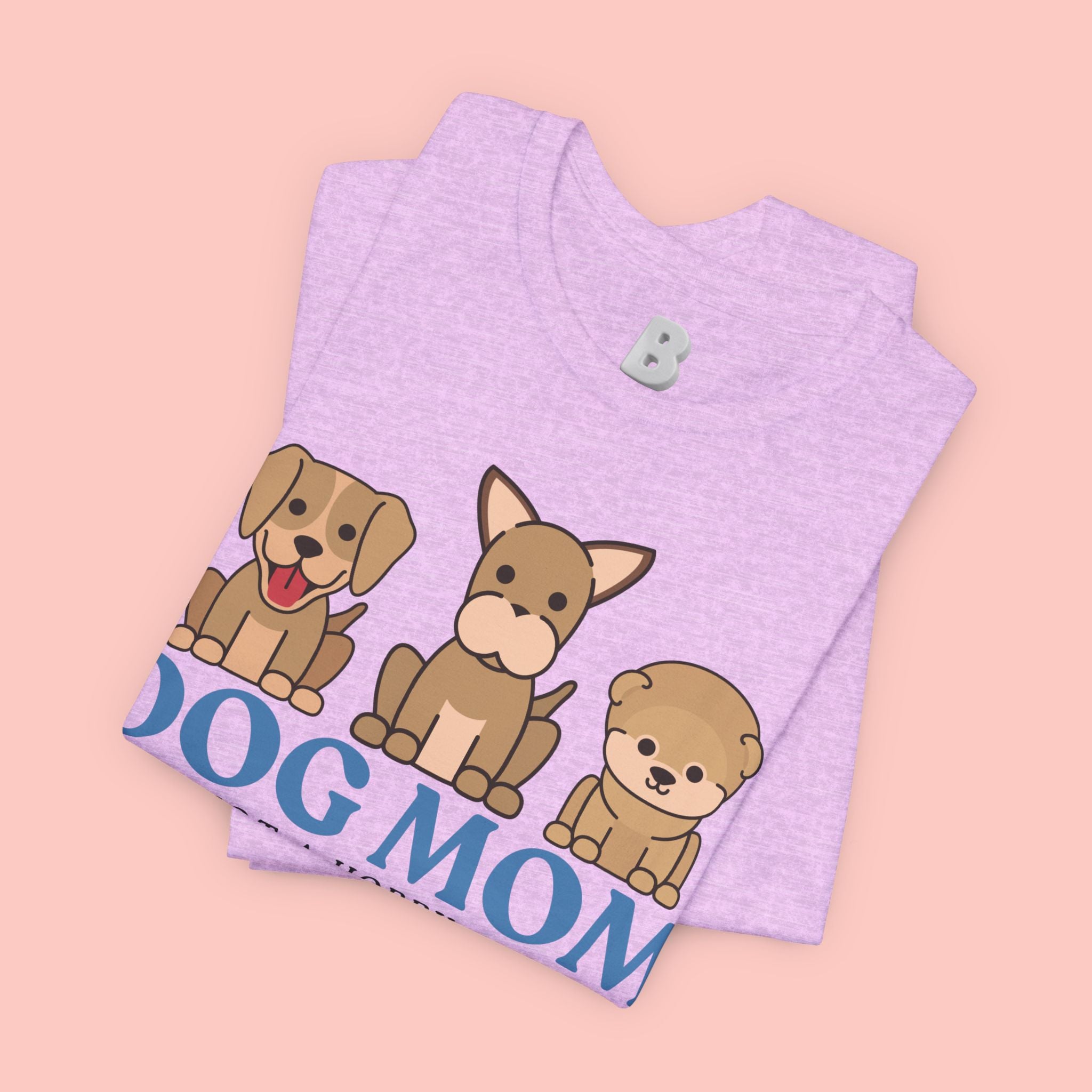 Dog Mom Tee — "Dog Mom: It Is Not A Hobby, It Is A Lifestyle" Cute Puppy Graphic T‑Shirt