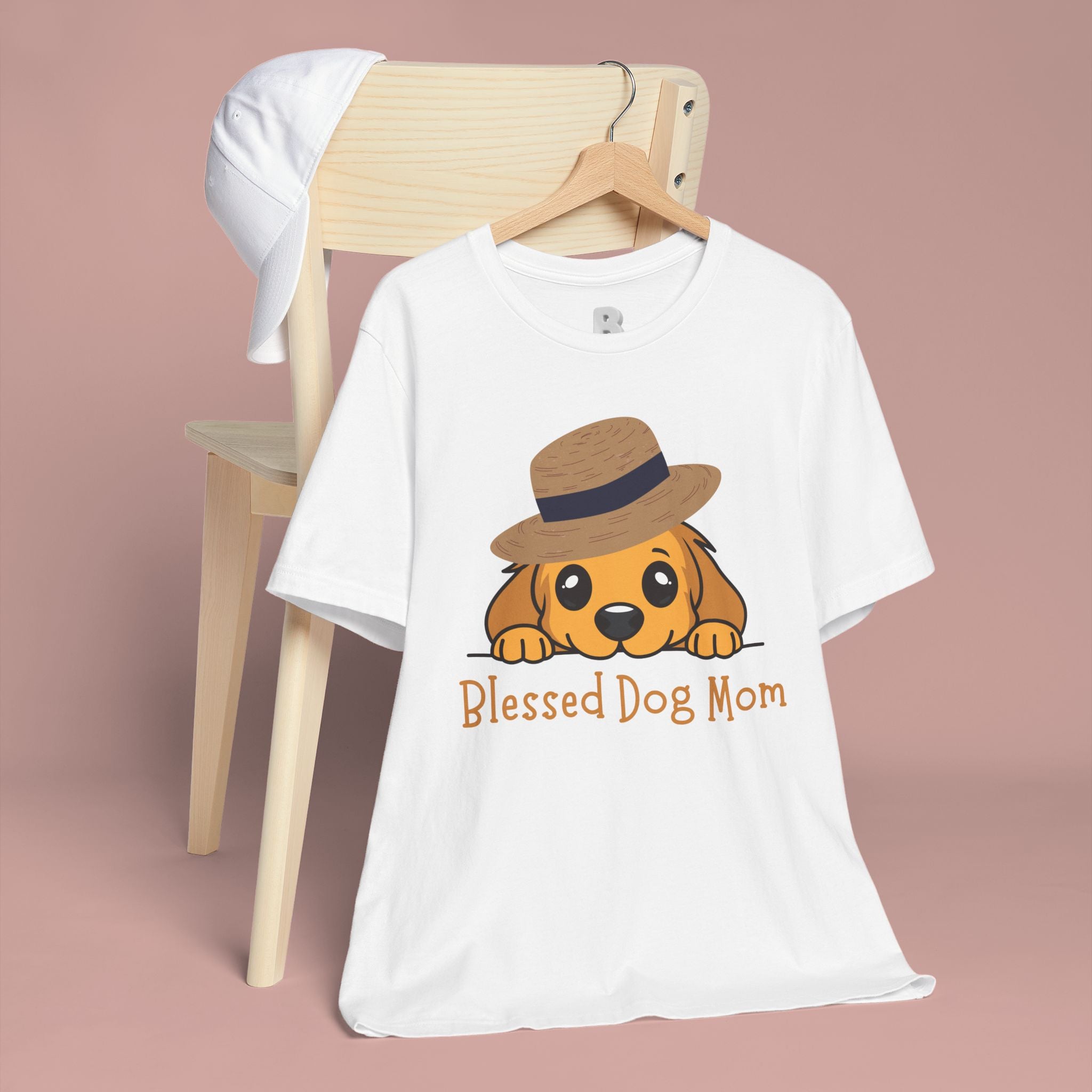 Blessed Dog Mom T-Shirt — Cute Puppy Graphic Tee for Dog Lovers