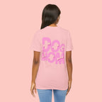 Dog Mom T-Shirt — Retro Pink Graphic Tee for Pet Lovers