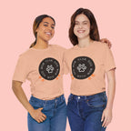 Dog Mom Club T-Shirt — Paw Print Graphic Tee for Pet Lovers