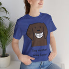 Dog Mother Wine Lover T-Shirt — Cute Cartoon Dog Graphic Tee