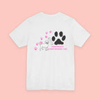 Pawprints Everywhere Tee — Dog Lover Short Sleeve Shirt