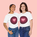 Paw Print Heart T‑Shirt — Cute Pet Lover Tee