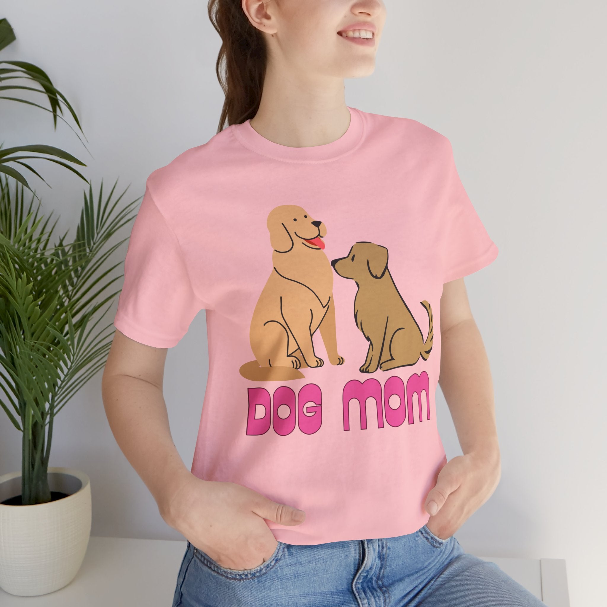Dog Mom T‑Shirt — Cute Retro Dogs Graphic Tee for Dog Lovers