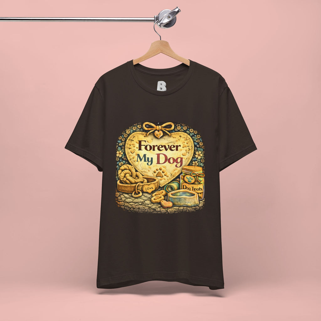 Dog T-Shirt — "Forever My Dog" Vintage Pet Lovers Tee
