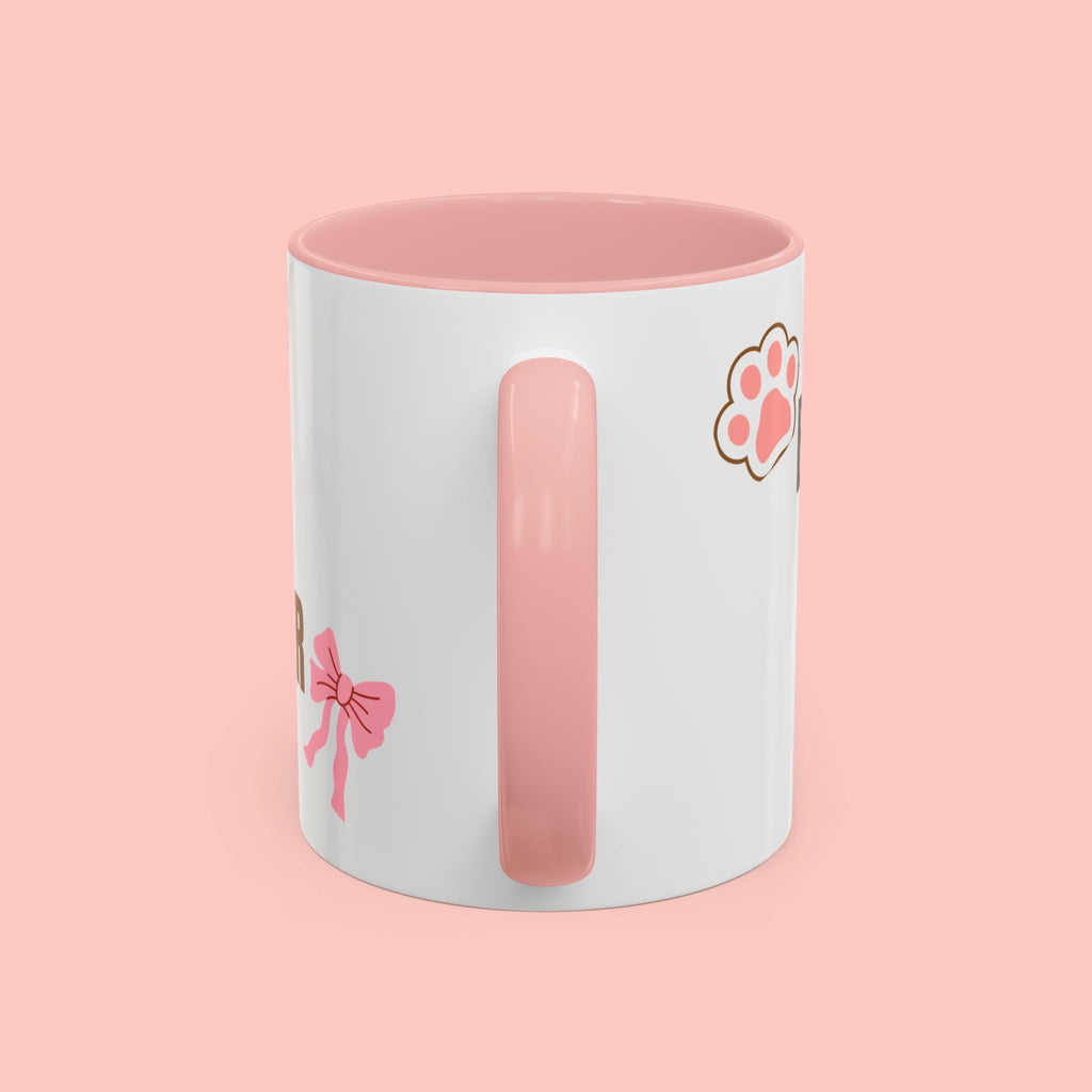 Dog Mom Coffee Mug — Best Dog Mom Ever Accent Ceramic Mug (11oz & 15oz)