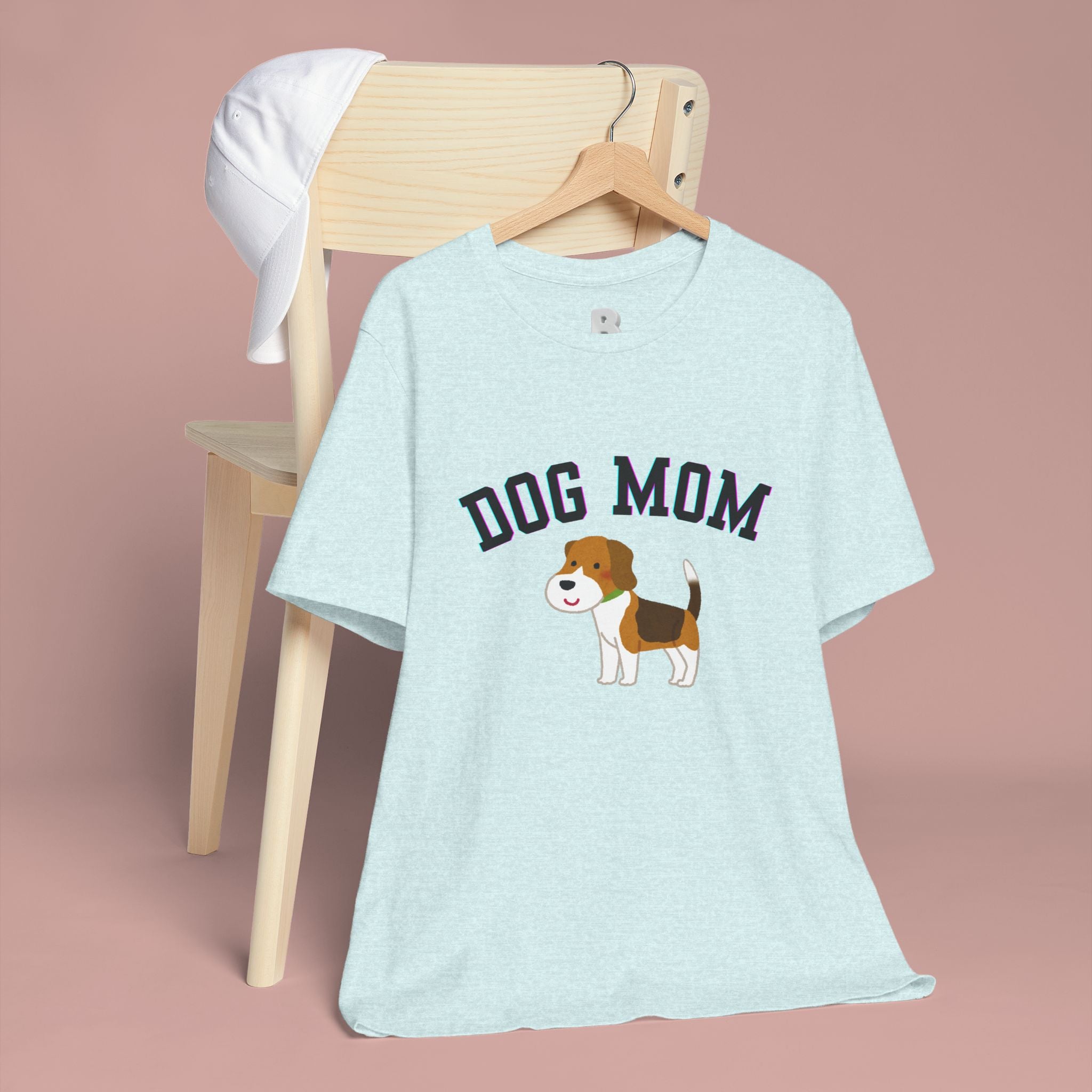 Dog Mom T-Shirt — Cute Beagle Graphic Tee for Dog Lovers