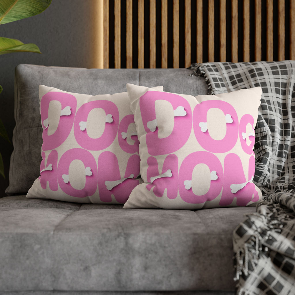 Spun Polyester Square Pillowcase
