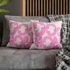 Spun Polyester Square Pillowcase