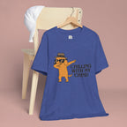 Chilling With My Chind T-Shirt — Funny Dabbing Cat Graphic Tee