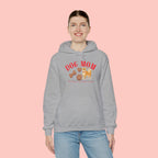 Dog Mom Hoodie – Cute Dog Paw & Bone Graphic Sweatshirt