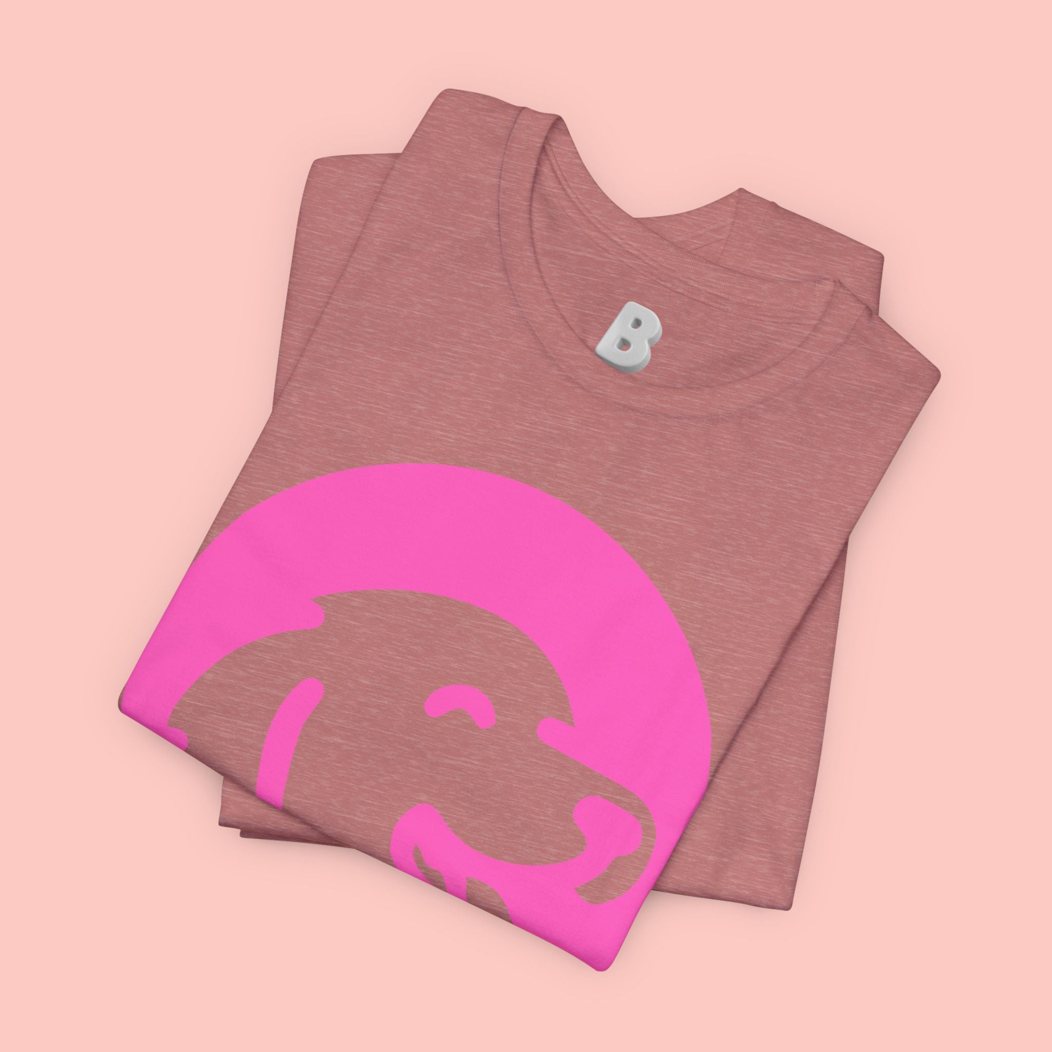 All Smiles Mom's Rules T-Shirt — Cute Pink Dog Graphic Tee for Moms & Pet Lovers