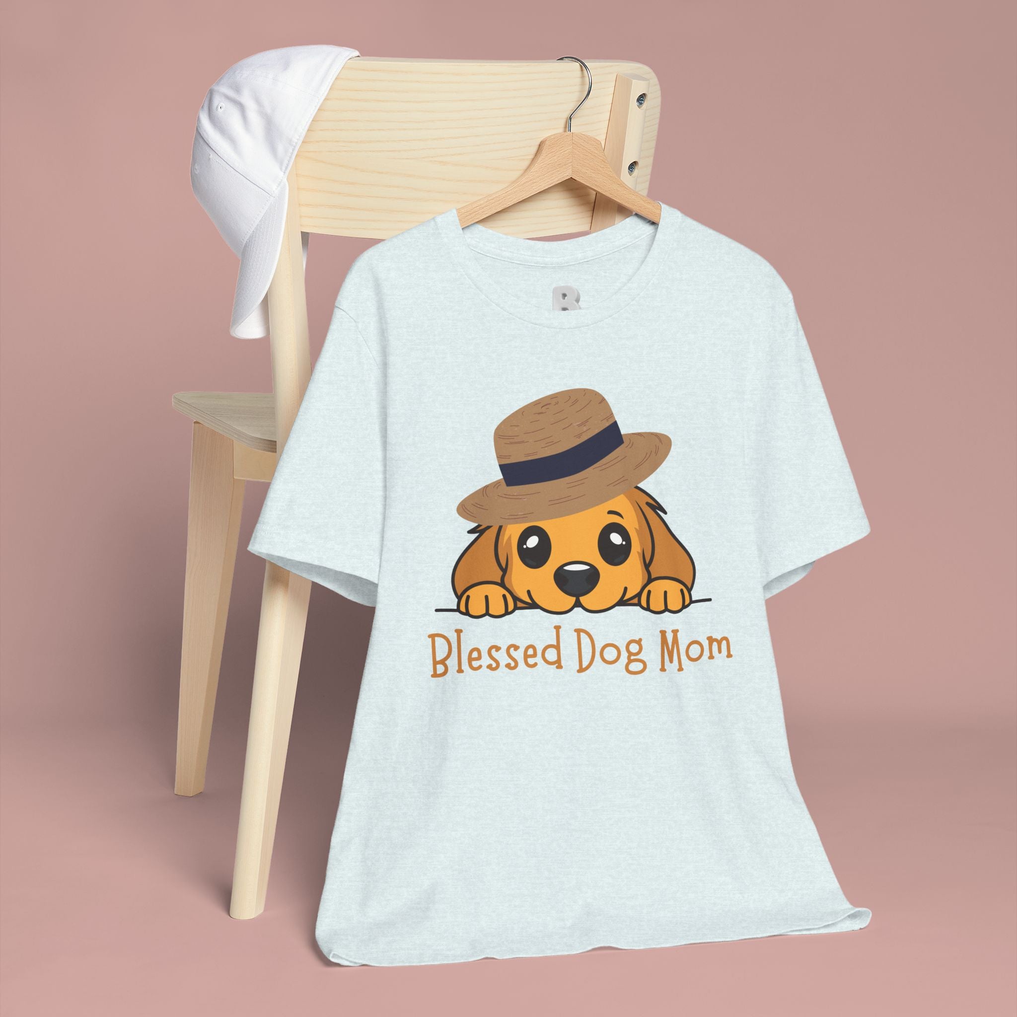 Blessed Dog Mom T-Shirt — Cute Puppy Graphic Tee for Dog Lovers