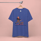 Walk With Your Dog Tee — Cute Dog Walking Graphic T-Shirt