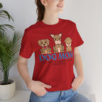 Dog Mom Tee — "Dog Mom: It Is Not A Hobby, It Is A Lifestyle" Cute Puppy Graphic T‑Shirt