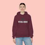 My Dog People Hoodie — Paw Print Graphic Dog Lover Sweatshirt