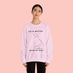 Dog Mom Sweatshirt – 'Dog Mom' Polaroid Graphic Crewneck