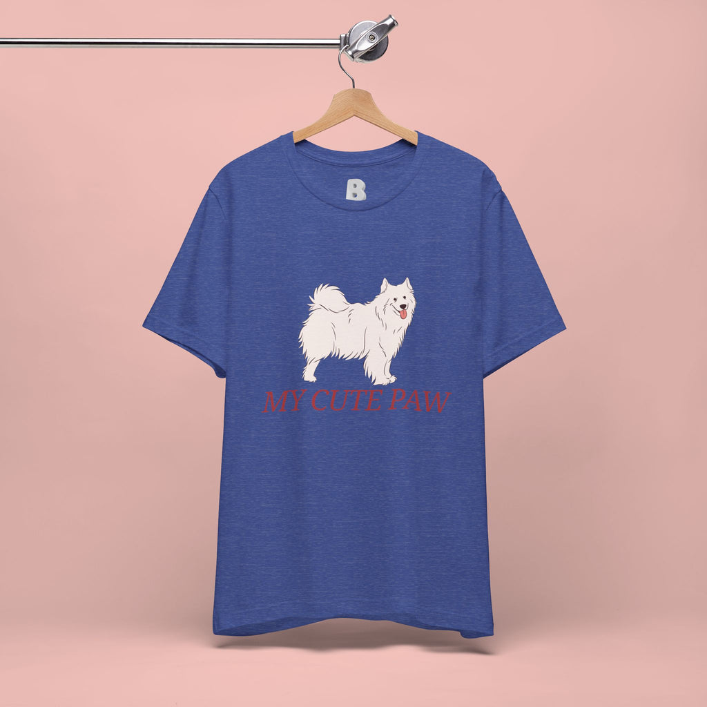 My Cute Paw Samoyed T‑Shirt — Cute Dog Graphic Tee for Pet Lovers