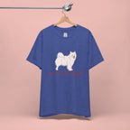 My Cute Paw Samoyed T‑Shirt — Cute Dog Graphic Tee for Pet Lovers