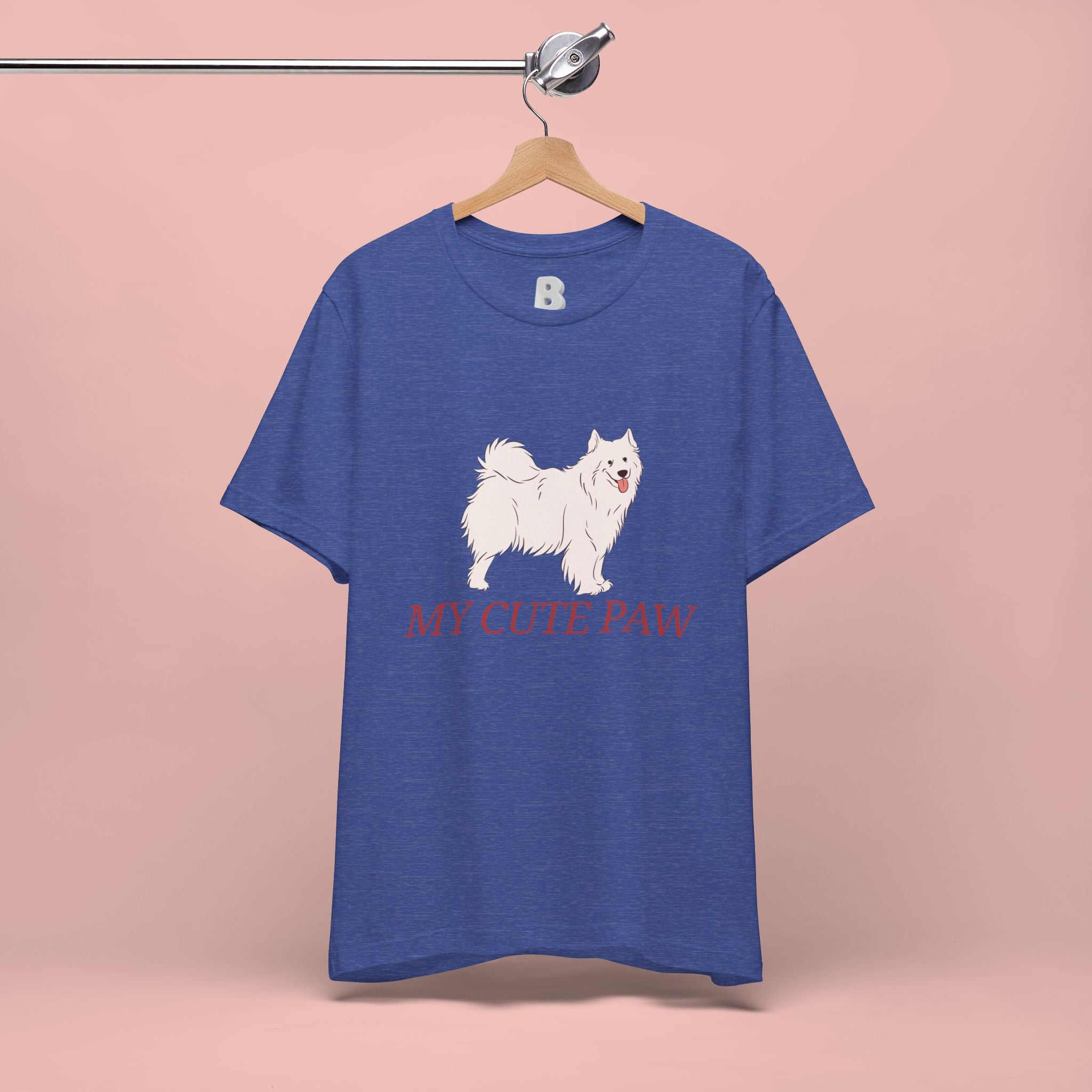 My Cute Paw Samoyed T‑Shirt — Cute Dog Graphic Tee for Pet Lovers